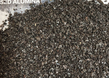 High Alumina Refractory Tilting Furnace Brown Corundum Aluminium Grit 9 Mohs