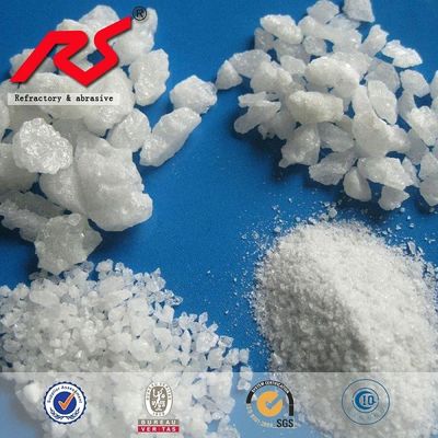 Fused White Aluminium Oxide Grit Monolithic Refractory For Blast Furnaces