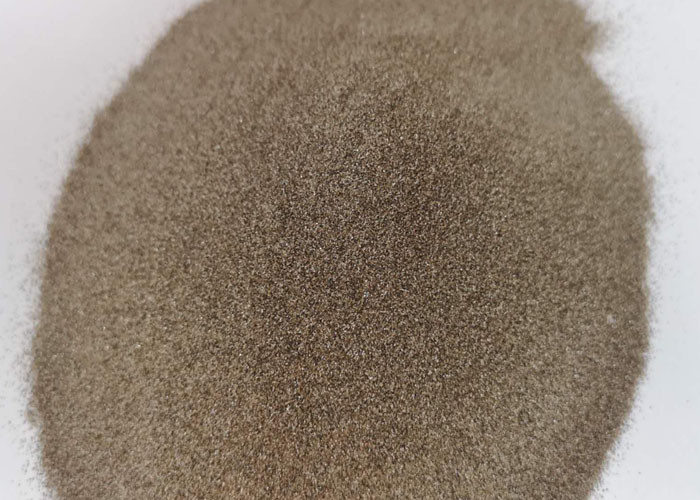 F24 F30 F36 Brown Aluminum Oxide Abrasive Media Magnetic Material 0.02% Max