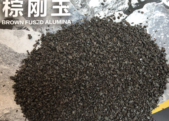 Fixed Furnace Brown Fused Aluminuim Oxide 95.5%Min Bamaco Grit For Refractory Materials