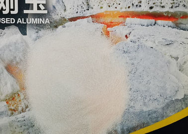F24 F80 White Alumina Precision Casting Materials Thermal Shock Resistance